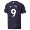 Officiële Voetbalshirt Manchester City Gabriel Jesus 9 Derde 2021-22 - Heren